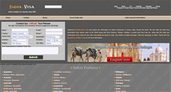 Desktop Screenshot of india-visa.com